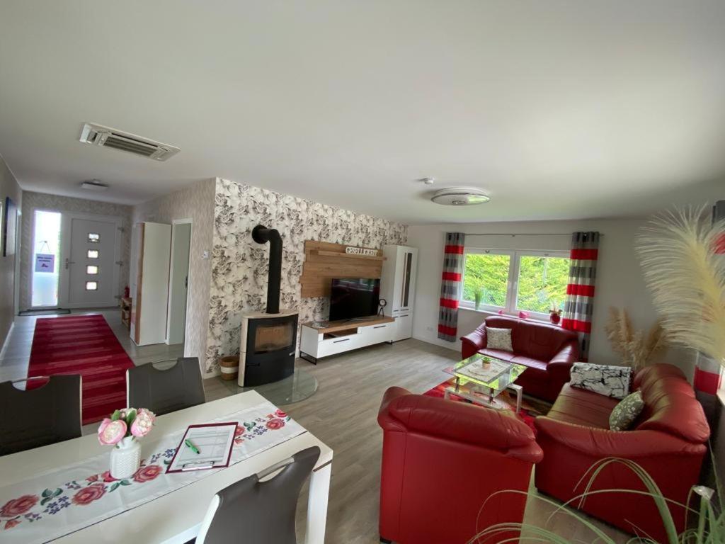 Ferienhaus Lubke Villa Mühlhausen Buitenkant foto